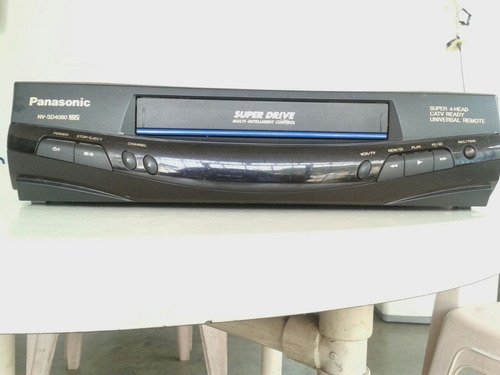 Vhs Panassonic Super Drive. 4 Cabezales. En Pto. Ordaz.