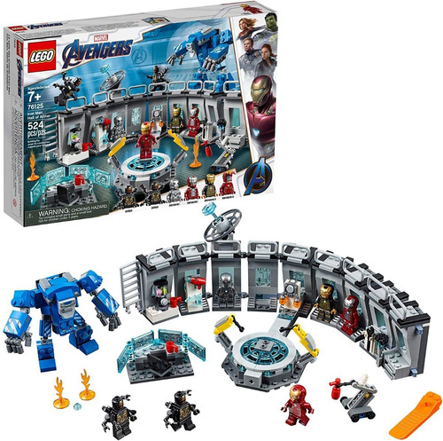 Lego Marvel Avengers Locación De Ironman 524 Pcs Kit Constru