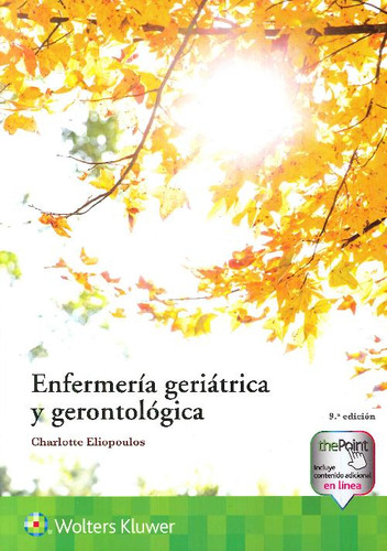 Libro Enfermería Geriátrica Y Gerontología De Charlotte Elio