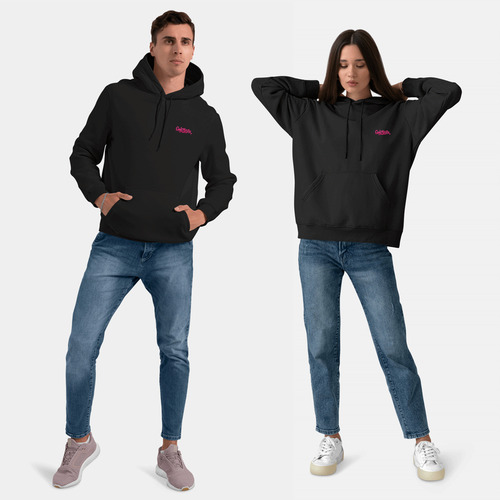 Sudadera Bordada Con Diseño De Aleman Rap