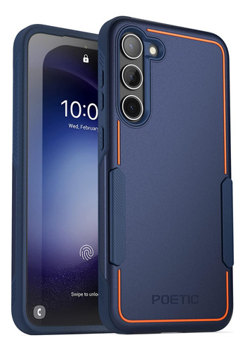 Funda Poetic Neon Series Para Galaxy S23 Plus Azul Navy