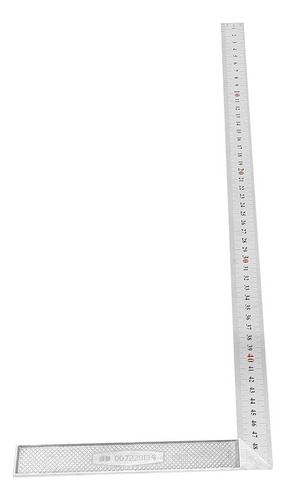 Régua De Liga De Alumínio De 50 Cm Com Borda Reta De 90 Grau