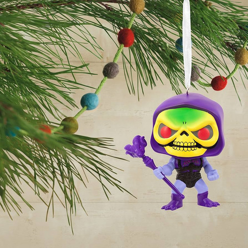 Hallmark Ornaments Masters Of The Universe Skeletor Funkopop (Usado)