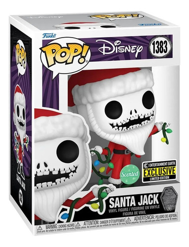 Nightmare Before Christmas -  Santa Jack  - Funko Pop!