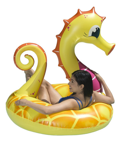 Poolmaster Flotador Inflable De Fiesta De Piscina De 48 PuLG