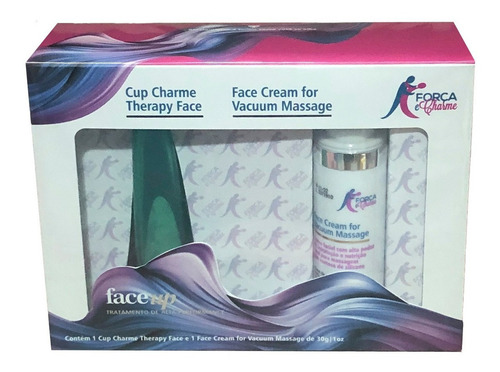 Ventosa Facial + Creme Massagem Hidratação Nutrição Fc