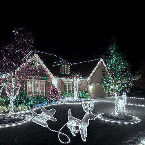 Cable Impermeable Luz Led Para Decoracion Navidad Jardin