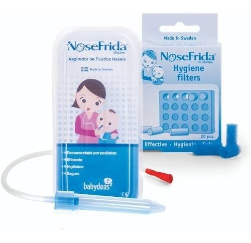 Kit Nosefrida ® Original + 24 Filtros (com Estojo De Brinde)