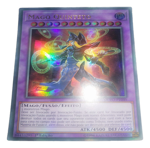 Yugioh - Mago Quinteto Ultra Raro