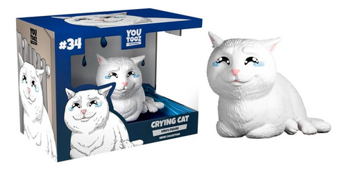 Crying Cat Memes Collection 34 Vinyl Figure Youtooz 3 Inch