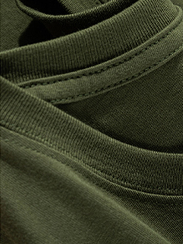 1pz Camiseta Atlética De Hombre Para Primavera Verano -