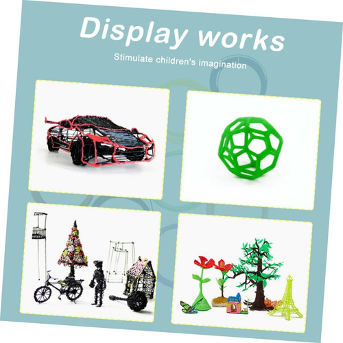 Lapiz 3d Impresora Lapicera Base 20mt Filamento + Fuente 220
