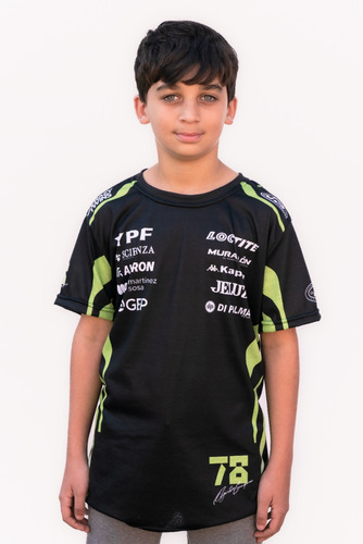 Imagen 1 de 5 de Remera Oficial Agustin Canapino Tc 2023 Niños