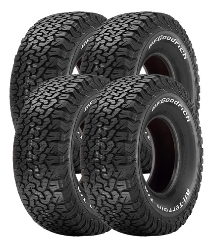 Jogo 4 Pneus Bfgoodrich 37x12.50r17 124r A/t T/a Ko2 8l (wl)