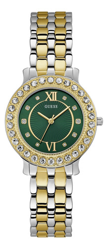 Adivina El Reloj De 34 Mm De Las Mujeres - Dos Tonos Yk1ns