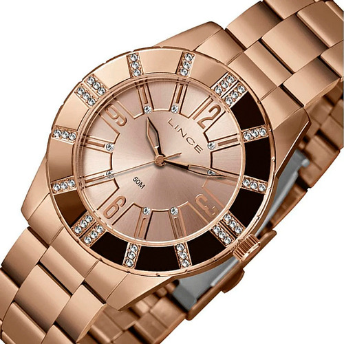 Relógio Lince Feminino Rose Gold Lrr4732 R2rx