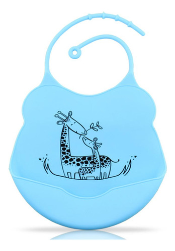 Baberos Silicona Impermeable Suave Para Bebé De Funciones