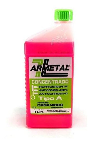 Refrigerante Armetal Organico -1lt