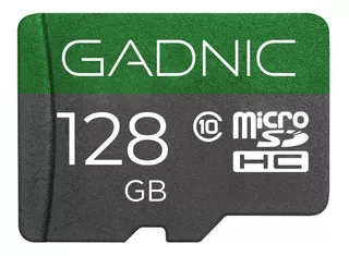 Tarjeta de memoria Gadnic MEM00040 con adaptador SD 128GB