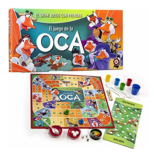 Juego De Mesa Juego De La Oca Con Prendas Ruibal 7037