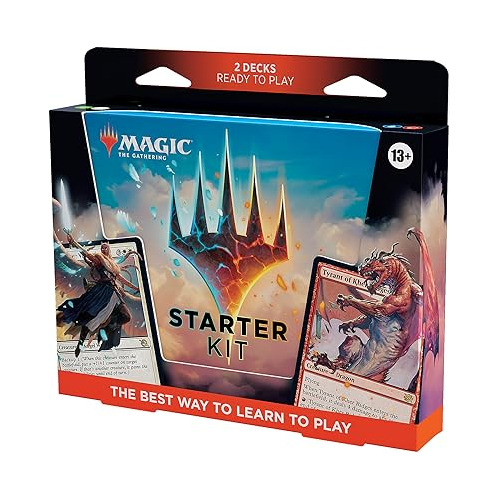 Magic The Gathering 2023 Starter Kit: Aprende A Jugar Con 2 