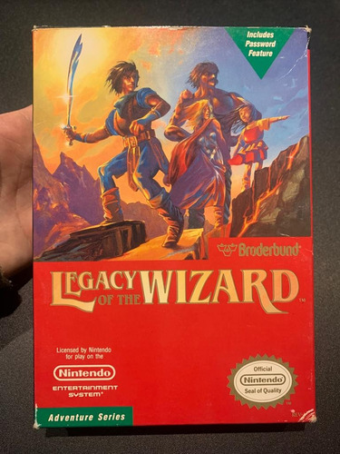 Legacy Of The Wizard Nes Sin Manual