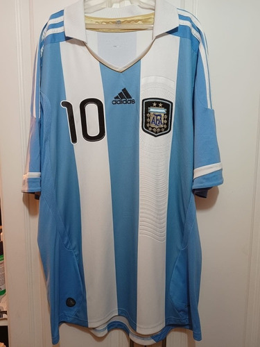 Jersey Argentina 2011 adidas Lío Messi Copa América Campeón 