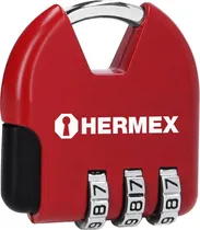 Comprar Candado 36mm Para Valija Maleta Combinación 3 Dígitos Hermex