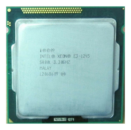 Procesador Intel Xeon  1245 Lga 1155 Superior Al I7 3770