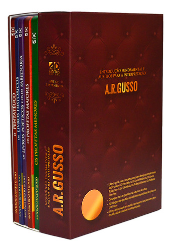 Box A.r. Gusso | Antigo Testamento | C/ 5 Livros