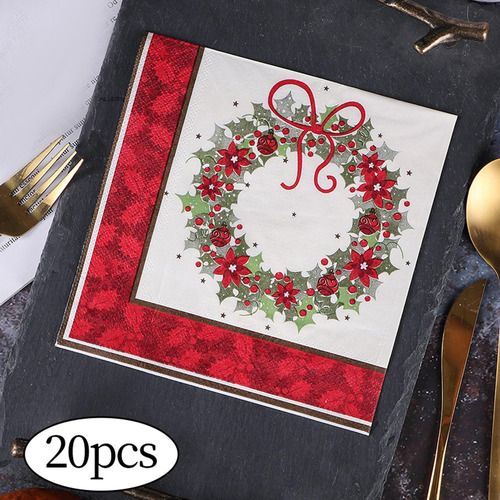 Servilletas De Papel Desechables Festivas Para Cenas -