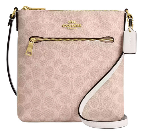 Bolsa Coach Para Dama Cuero Mini Rowan File Ce871 Original Sand Lisa Caqui (Reacondicionado)