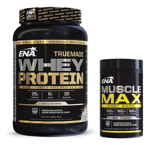 Ena Whey Protein 2lb + Ena Muscle 90ct