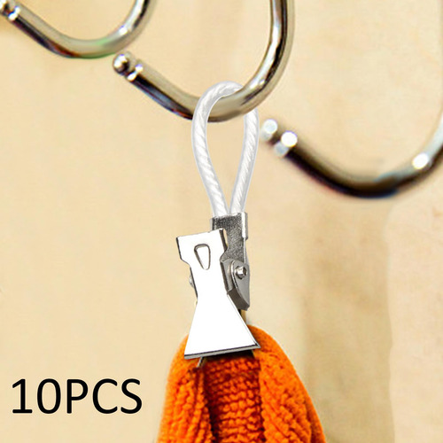6 X 10 Pinzas Para Colgar Toallas De Té, Pinzas Para