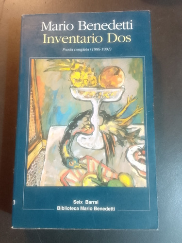 Libro Inventario Dos. Mario Benedetti