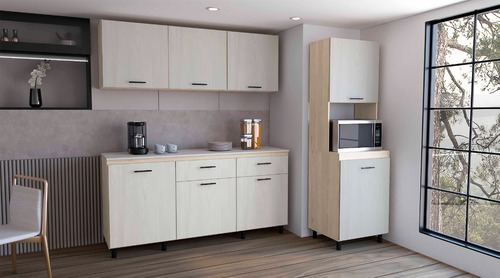 Alace + Modulo Inferior + Modulo Supe - Rovere / Niebla