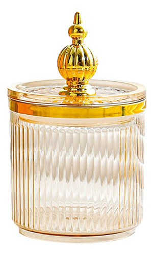 2 Cotton Swab Storage Box, Amber Case