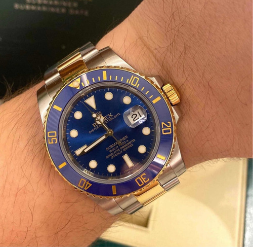 Rolex Submariner Aço E Ouro , Blue Dial , Ano 2019 Completo!