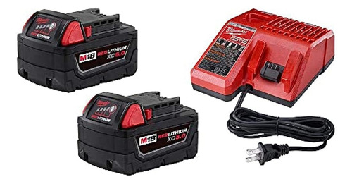 Milwaukee 48-59-1850p M18 Kit De Inicio De Iones De Litio De