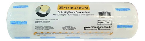 Kit Gola Higiênica Descartável Barbeiro Com 5 Un Marco Boni