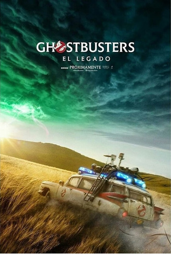 Poster Original De Cine Caza Fantasmas Ghostbusters Legado