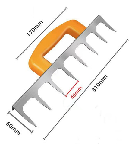Dientes De Mortero De Aflojamiento Multifuncional 8 Dientes