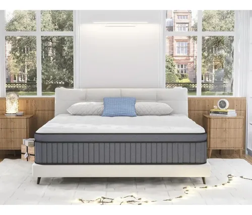 Colchon 1 Plaza Espuma 90cm X 190cm X 27cm