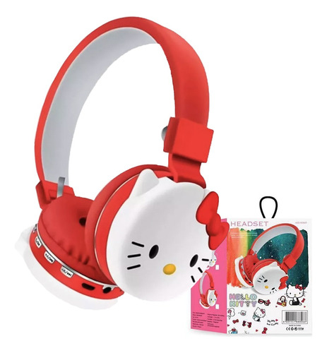 Audífonos Hello Kitty Bluetooth Sanrio Diadema 