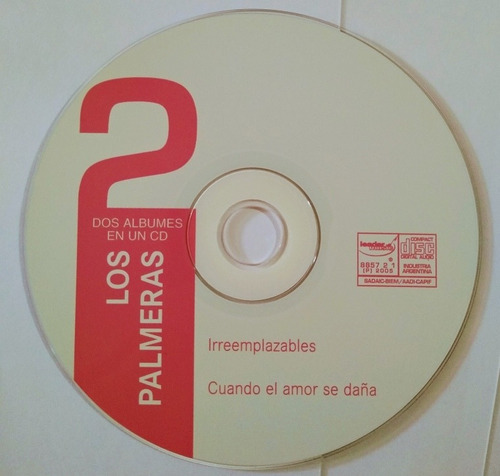 Los Palmeras Cd Nuevo Original 22 Éxitos Tenelo Ahoraa