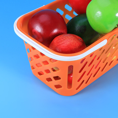 Cesta De Supermercado Portátil Cesta De Compras Para Cliente