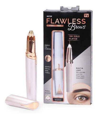 Depilador De Cejas Portatil Flawless al Instante Y Sin Dolor