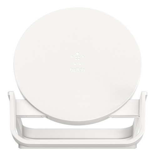 Imagen 5 de 10 de Cargador Inalambrico Belkin Stand 10w Qi Ios Android Blanco