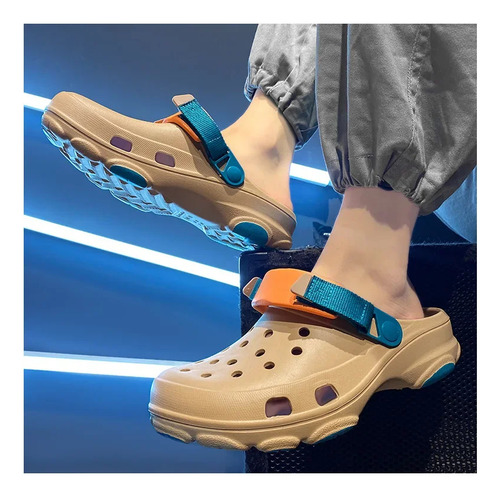 Sandalias De Playa Coconut Hole De Estilo Coreano Para Hombr