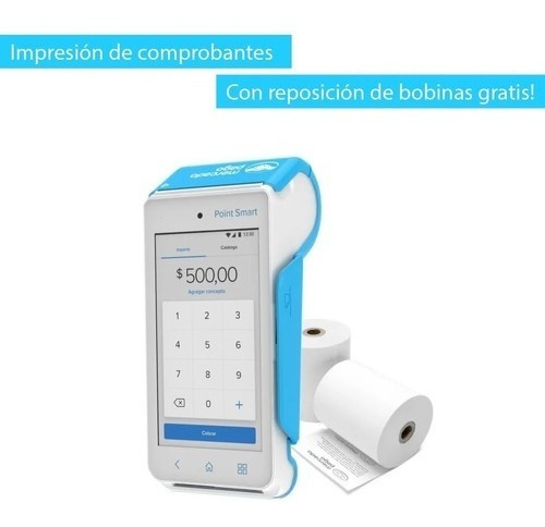 Imagen 6 de 10 de Mercadopago Point Smart - Lector De Tarjetas Tipo Posnet 4g